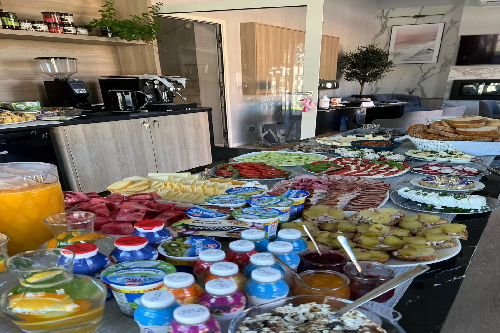 Apartament z tarasem na parterze-Parkeinrichtungen