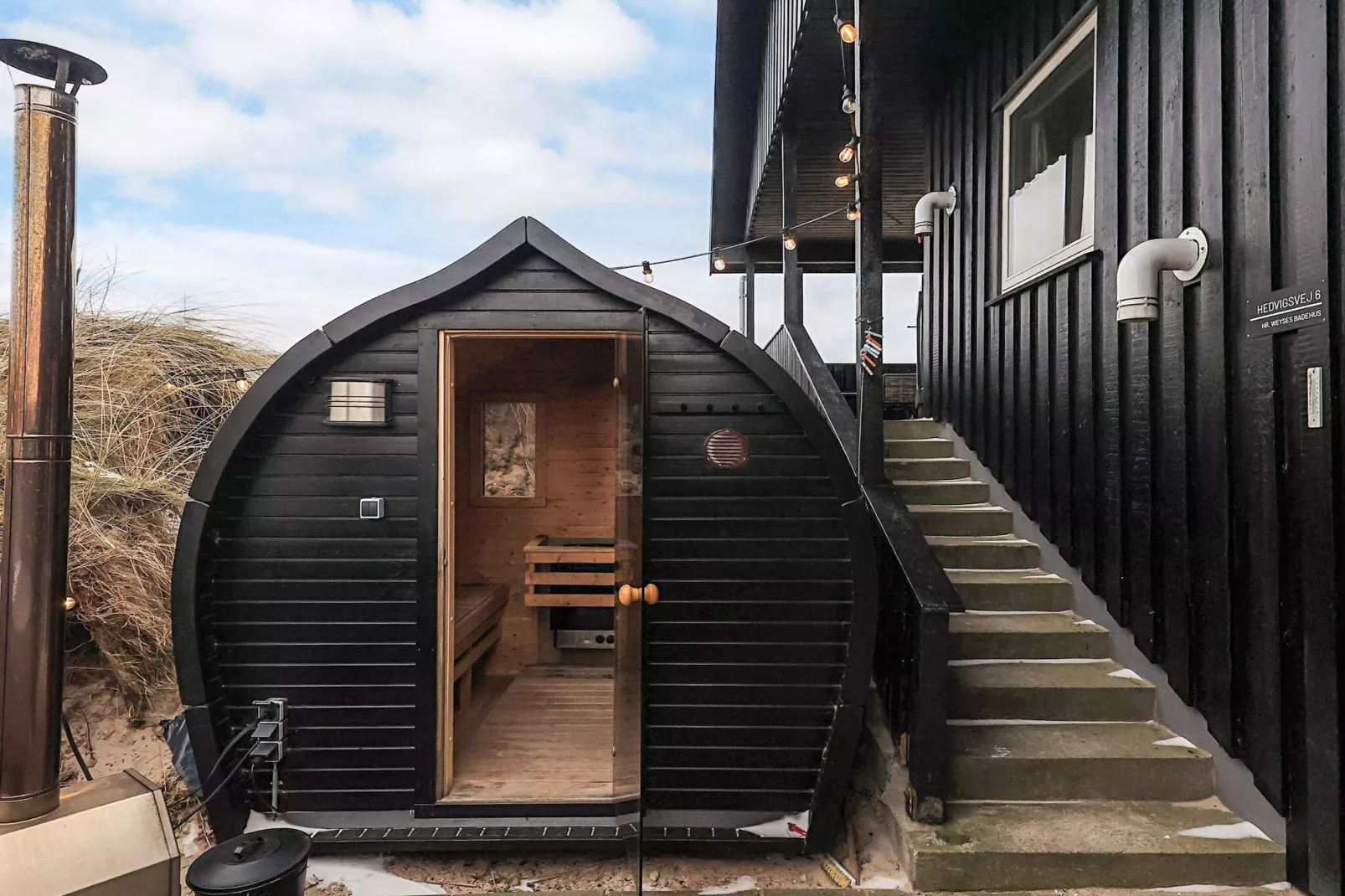 5 Sterne Ferienhaus in Løkken-Aussicht