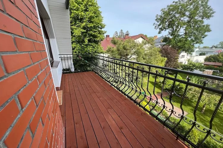 Dom z sauną 150 m2 Ustronie Morskie-Terrace balcony