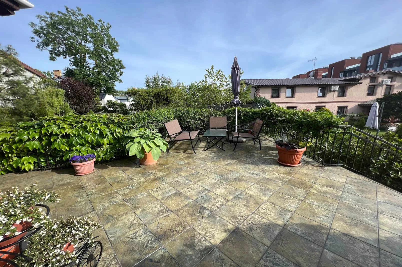 Dom z sauną 150 m2 Ustronie Morskie-Terrace balcony