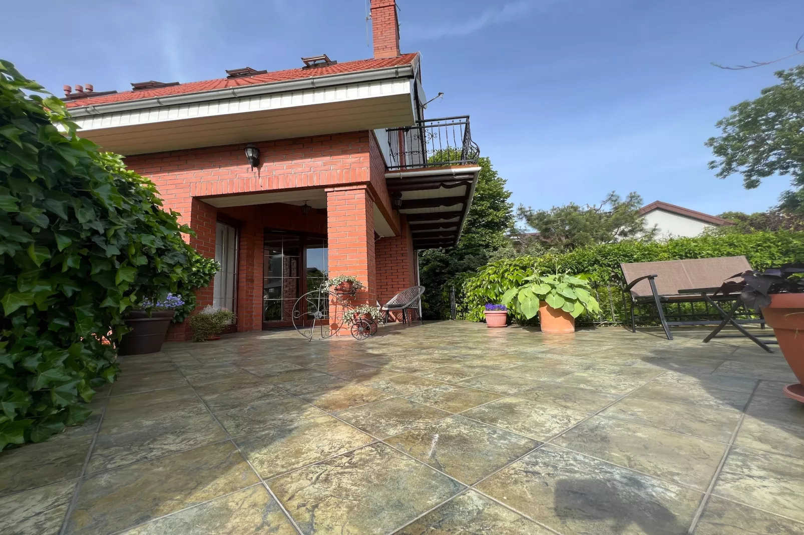 Dom z sauną 150 m2 Ustronie Morskie-Terrace balcony