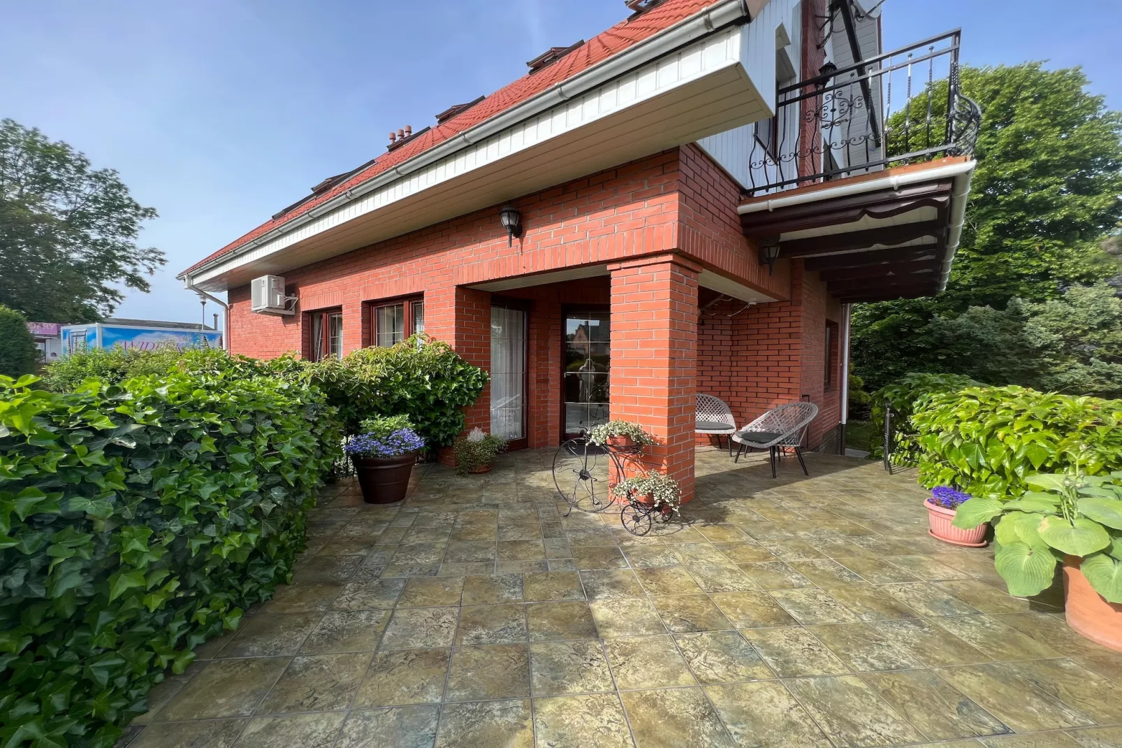 Dom z sauną 150 m2 Ustronie Morskie-Terrace balcony