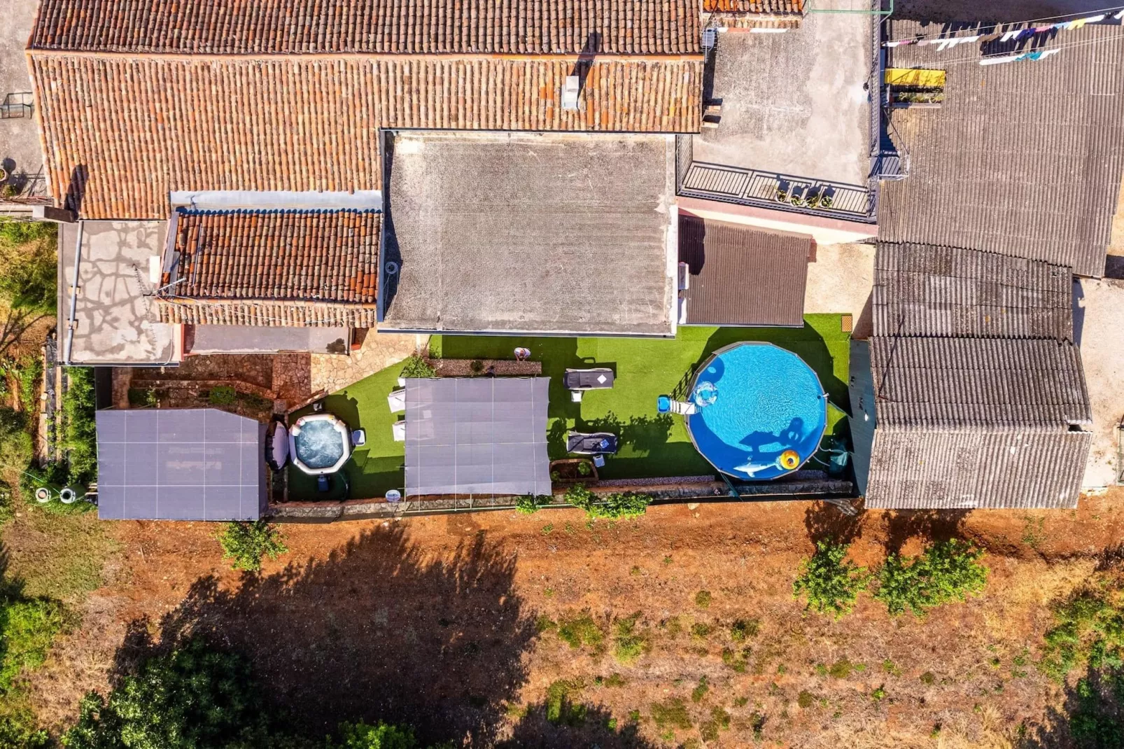 Kristijan & Jelena - Pool, Jacuzzi, Playground-Aussicht Sommer