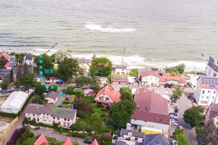 Dom z sauną 150 m2 Ustronie Morskie-Areas within 1km in summer