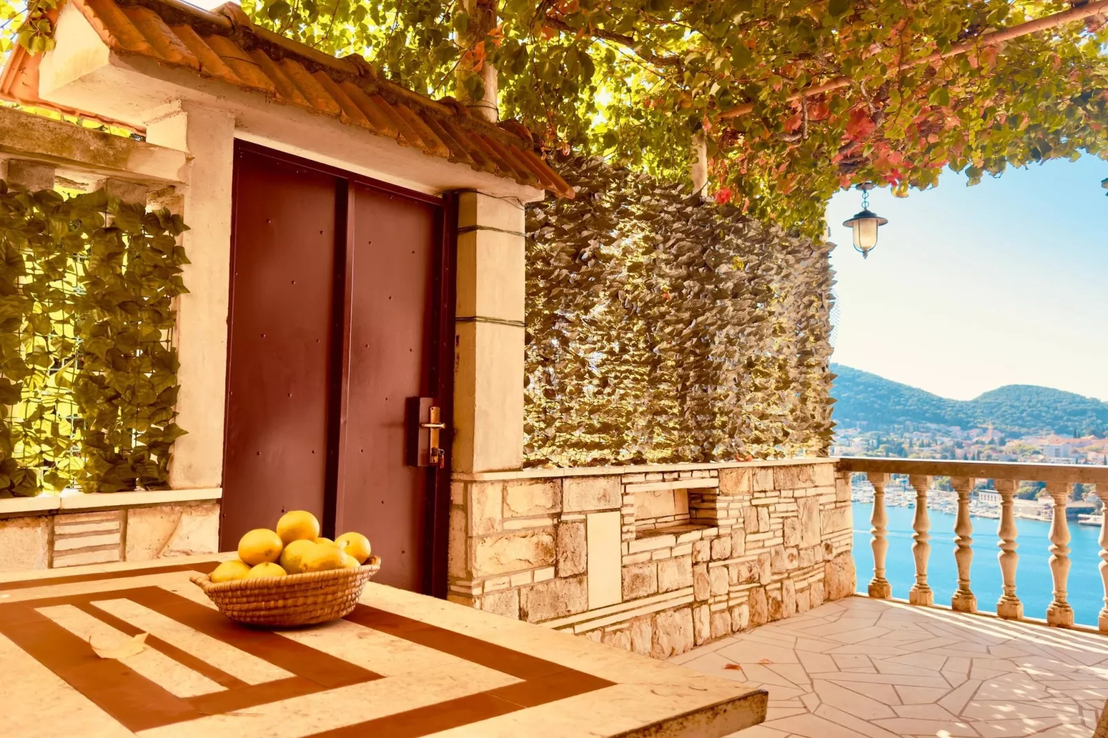 Dalmatian House-Terrace balcony