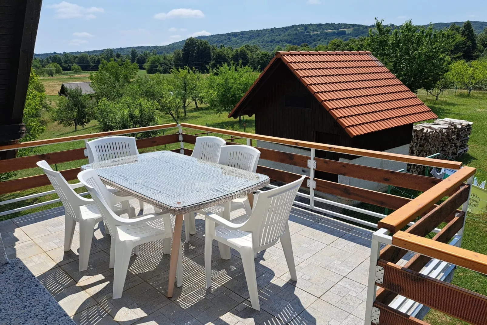 Guesthouse Žafran- Double Room With Terrace-Terrasse