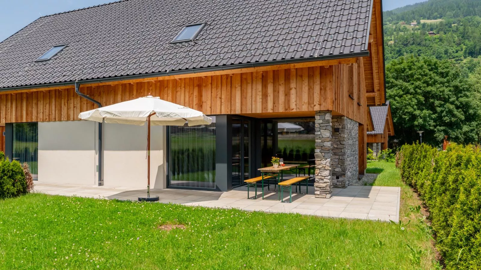 Bergzicht 2B-Außenbereich Sommer