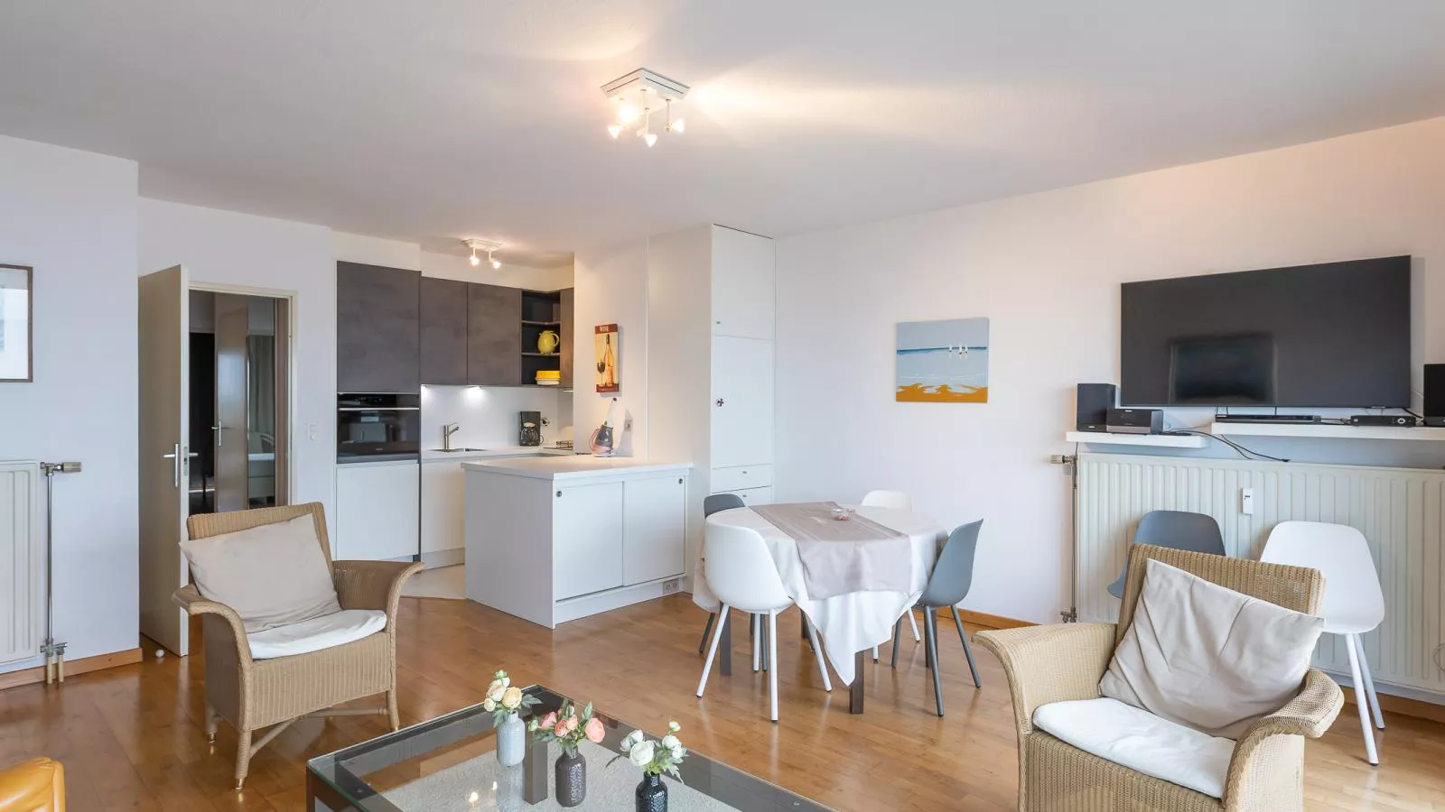 Duinroos - 0204 + park. 0204-Wohnzimmer