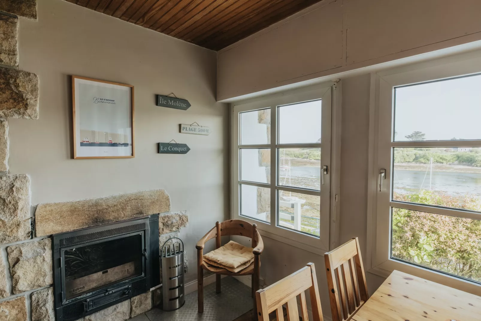 Maison de Vacances vue mer Le Conquet-Salle à manger