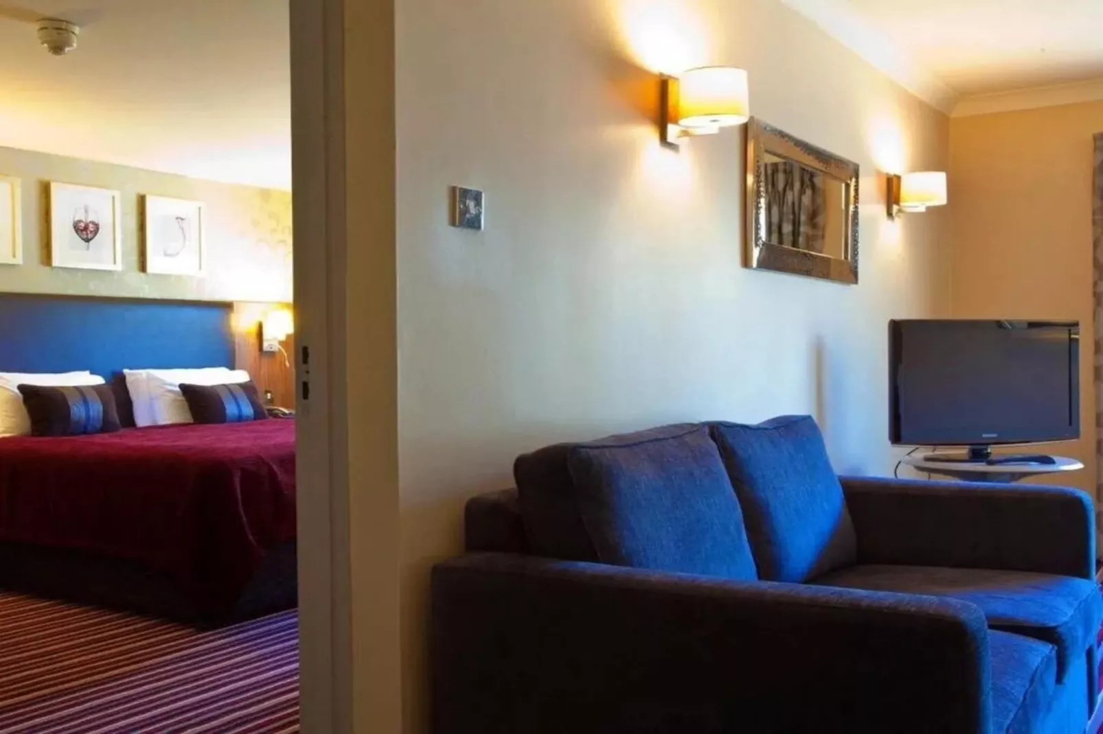 Executive Double Room-Schlafzimmer