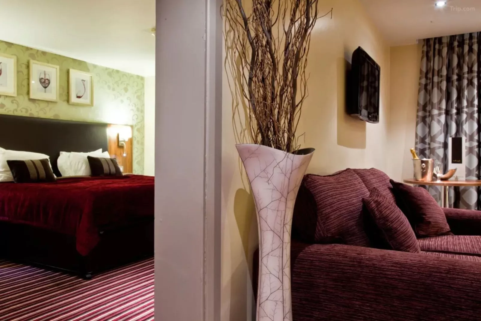 Executive Double Room-Schlafzimmer