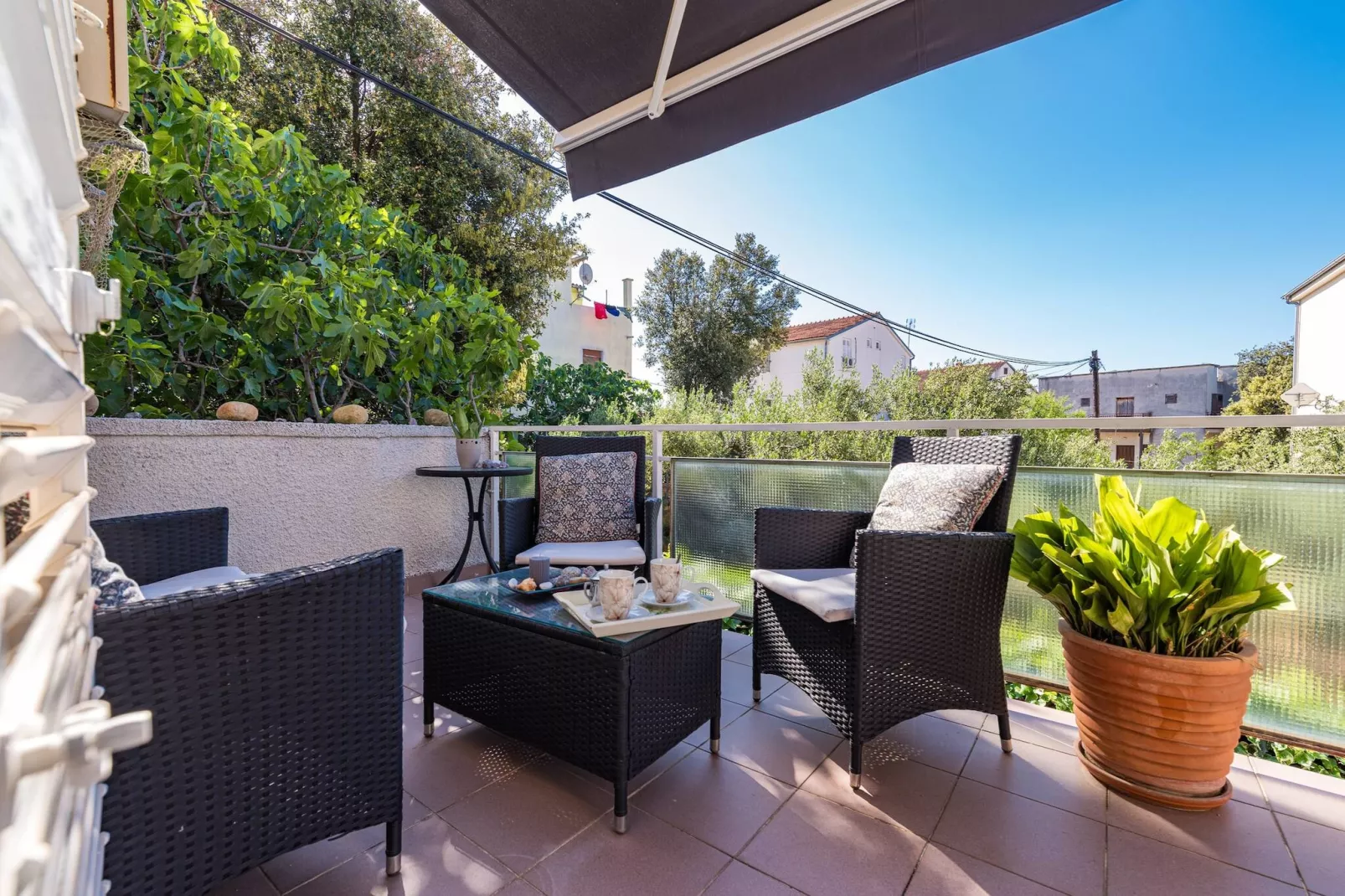 Apartments Nena - Apartment Matea A1 - Terrace balcony