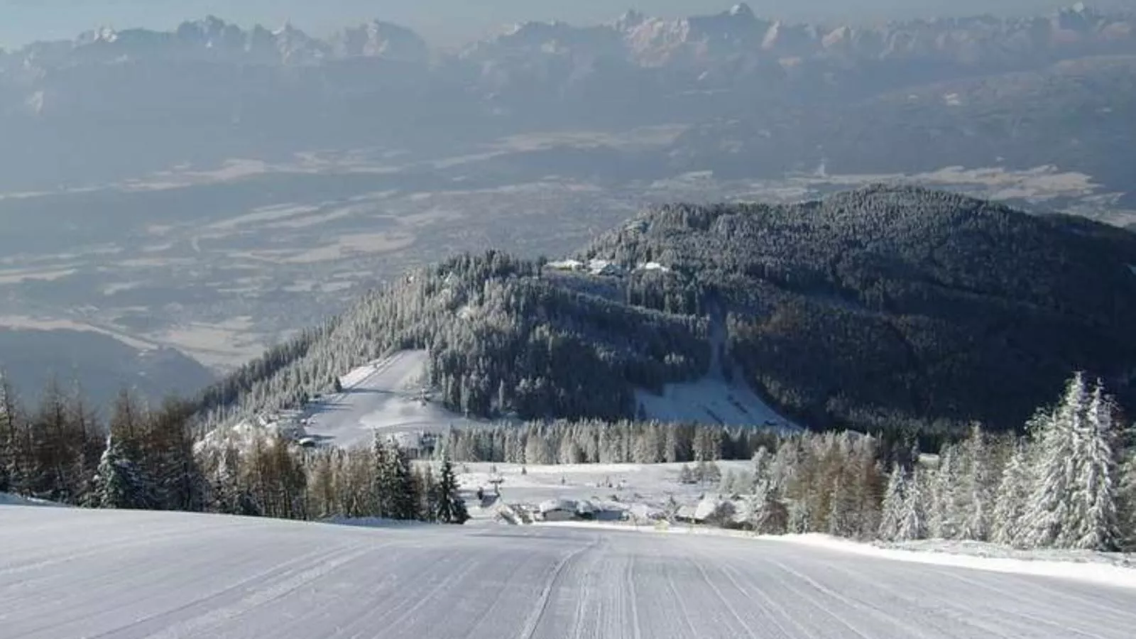 Alpenruhe-Area within 1km in winter