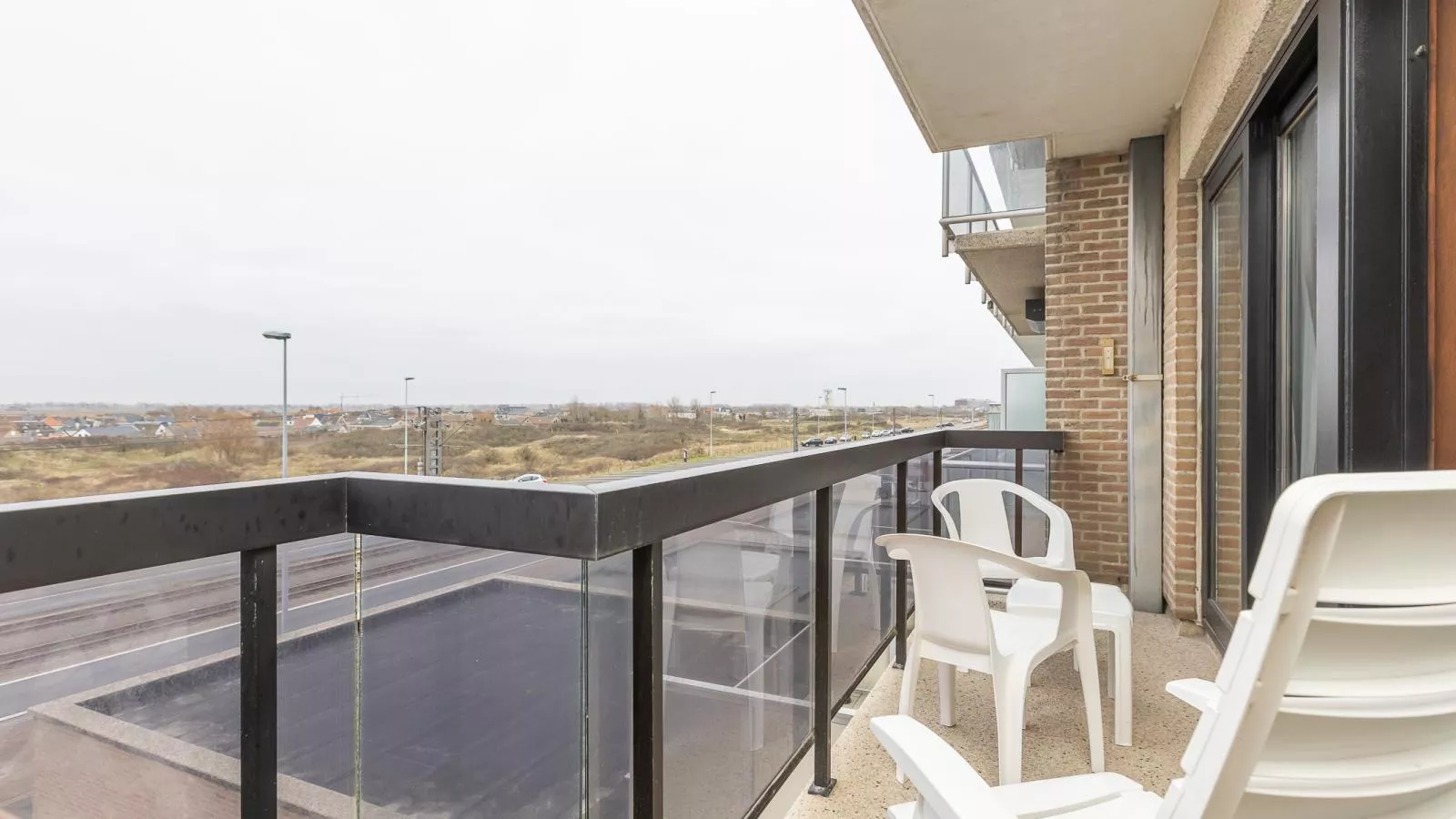 Duinroos - 0204 + park. 0204-Terrasse/Balkon