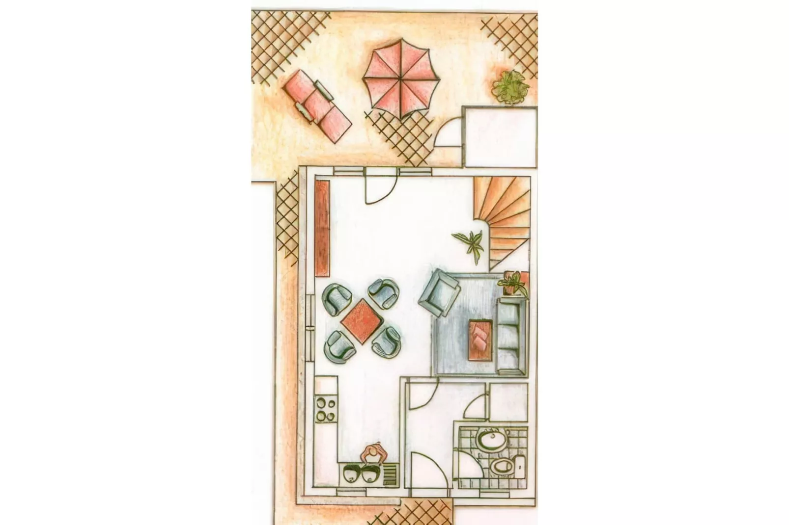 Ferienhaus in Hasselfelde - Haus 56 Blauvogel-Floor plan
