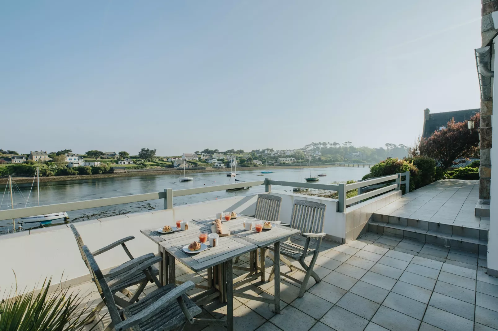 Maison de Vacances vue mer Le Conquet-Terrasse / balcon