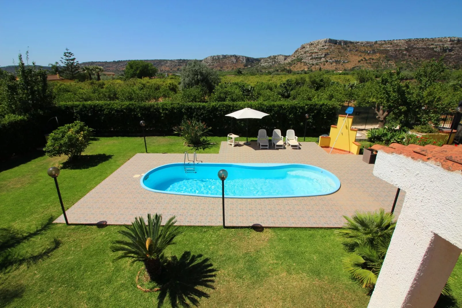 Villa Floridia Siracusa-Aussicht Sommer
