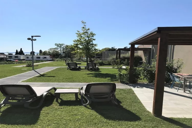 Sisan Family Resort Cisano di Bardolino - App 3 pax-Garten Sommer