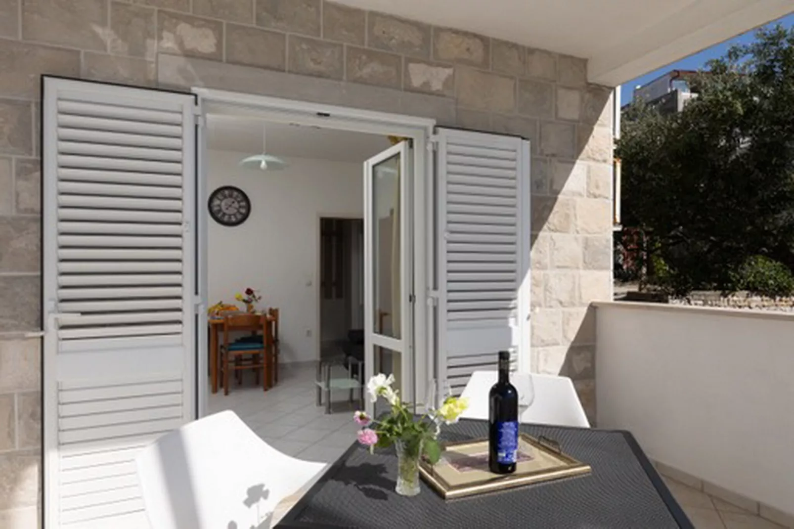 House Rašica -  One Bedroom Apartment with Terrace and Sea view (1)-Terrace