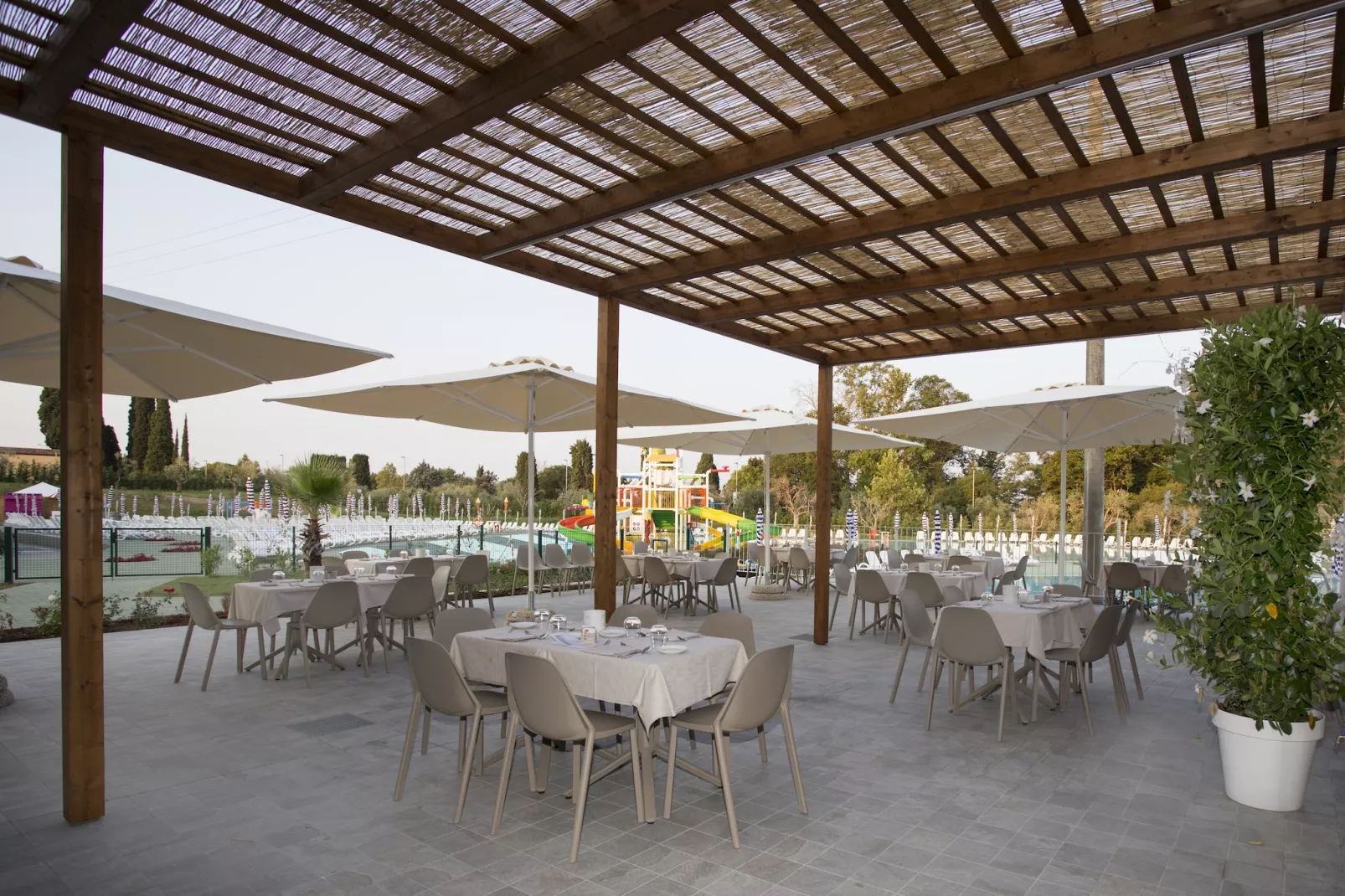 Sisan Family Resort Cisano di Bardolino - App 3 pax-Parkeinrichtungen