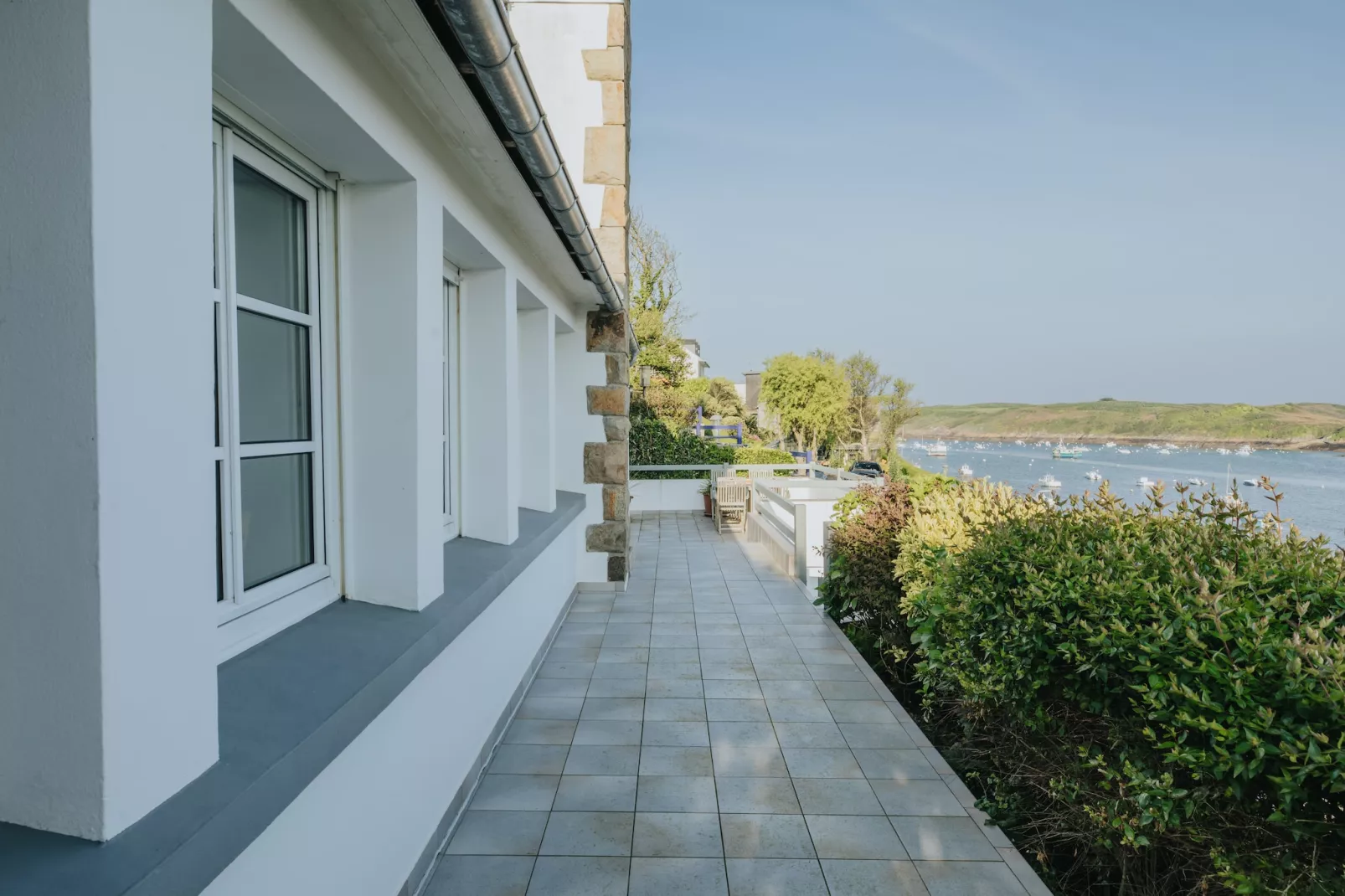 Maison de Vacances vue mer Le Conquet-Extérieur été