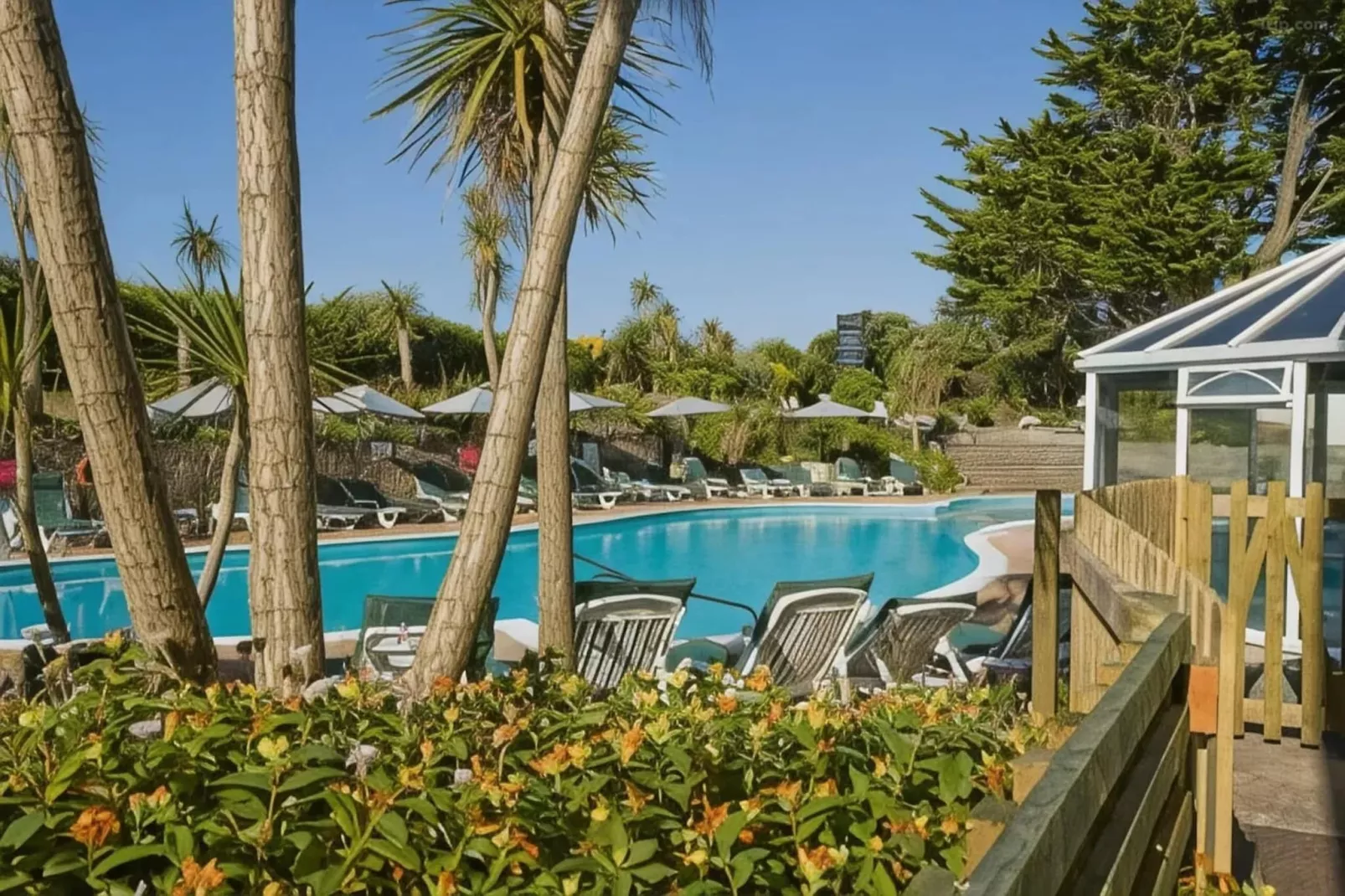 Deluxe Double Studio with Balcony-Piscine