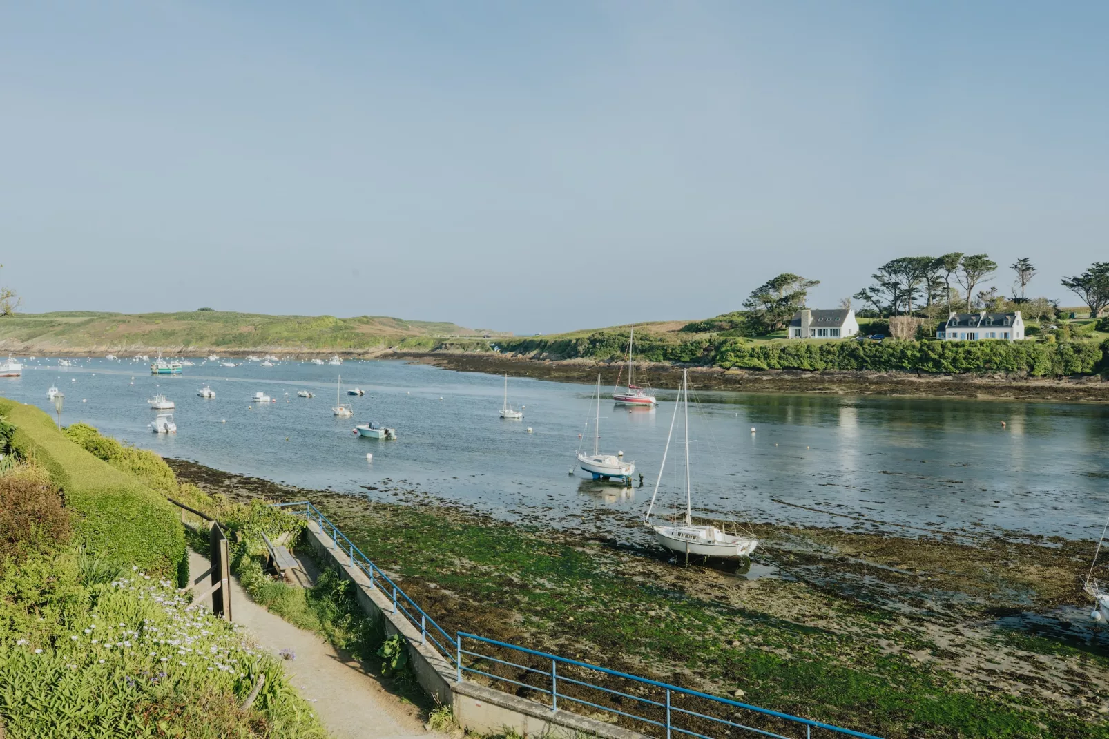 Maison de Vacances vue mer Le Conquet-Vue d'été