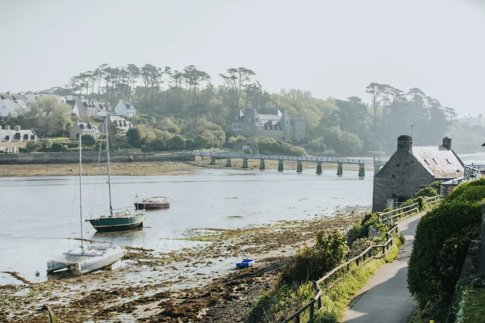 Maison de Vacances vue mer Le Conquet-Vue d'été