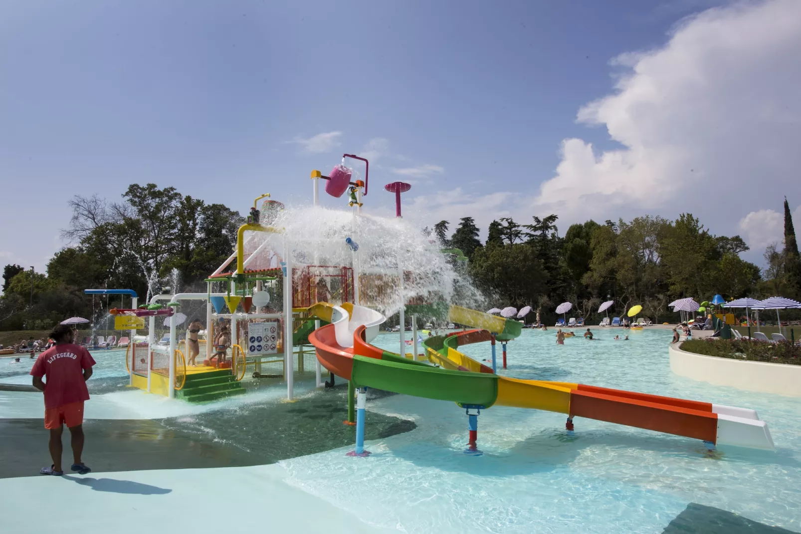 Sisan Family Resort Cisano di Bardolino - App 5 pax-Schwimmbad