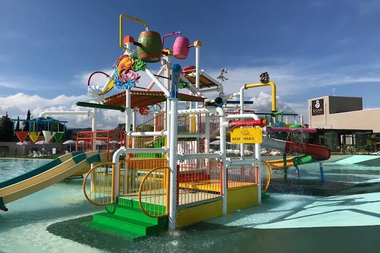 Sisan Family Resort Cisano di Bardolino - App 5 pax-Schwimmbad
