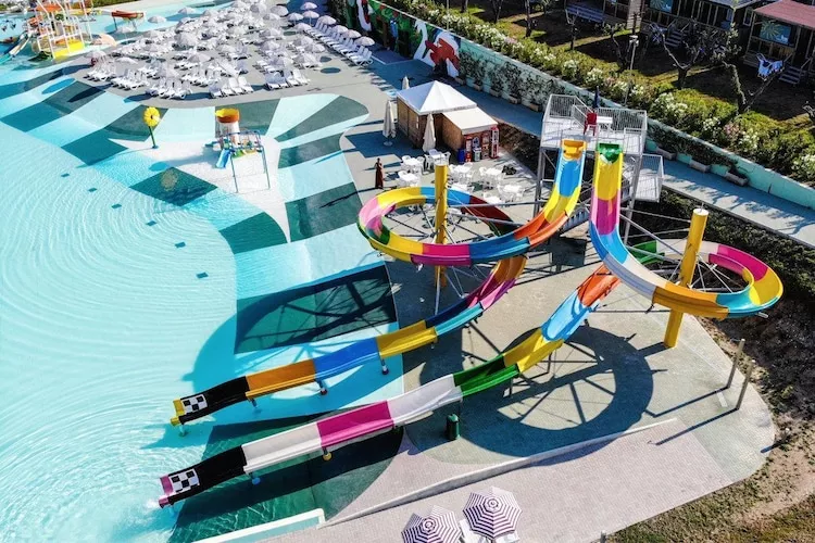 Sisan Family Resort Cisano di Bardolino - App 4 pax-Schwimmbad