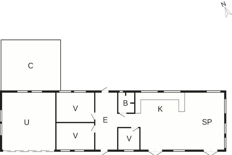 4 etoiles maison de vacances a Stege-By Traum-Plan