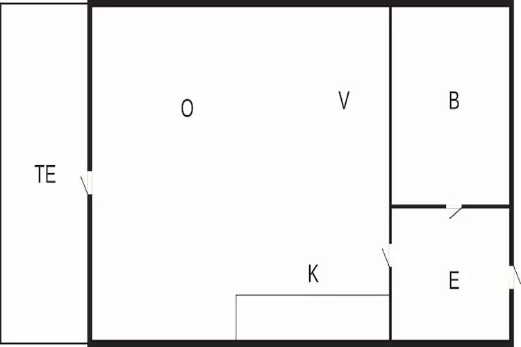 2 pers.Lejl. - Grundriss