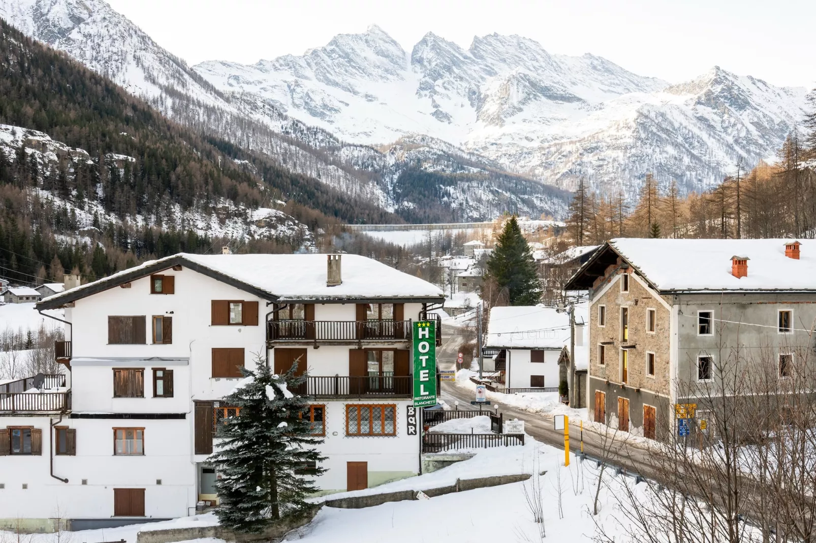 BILO 1 CERESOLE - Aussicht Winter