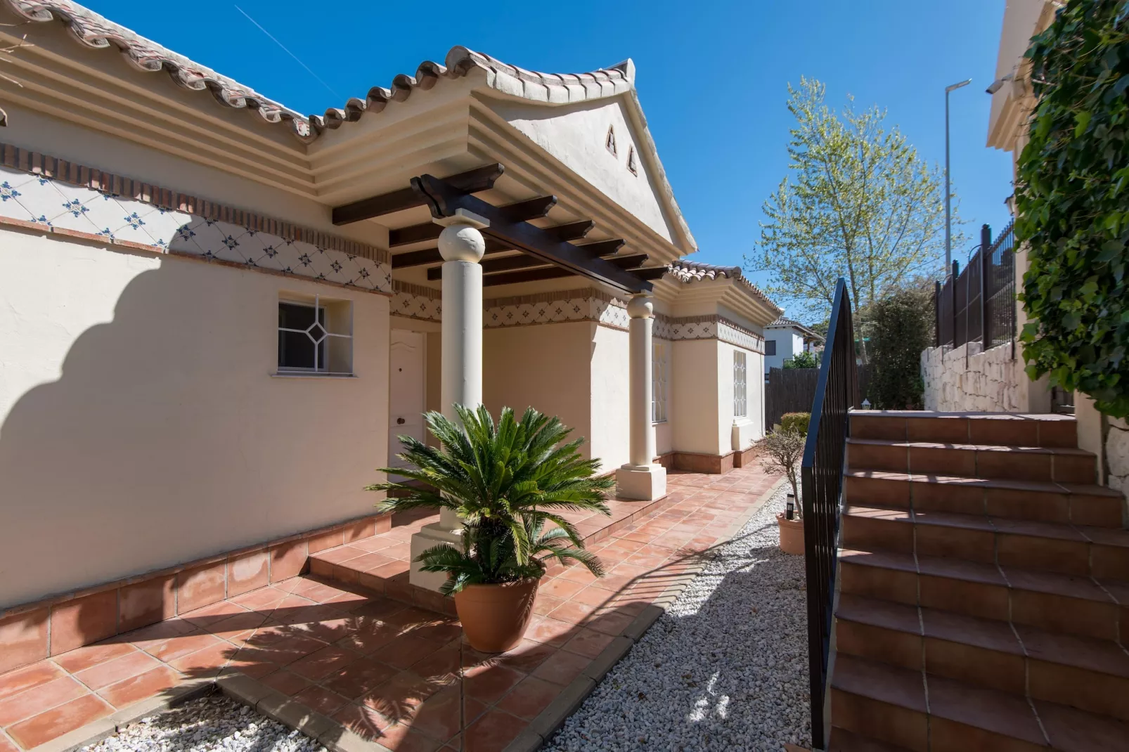 Casa de la Frontera-Außenbereich Sommer