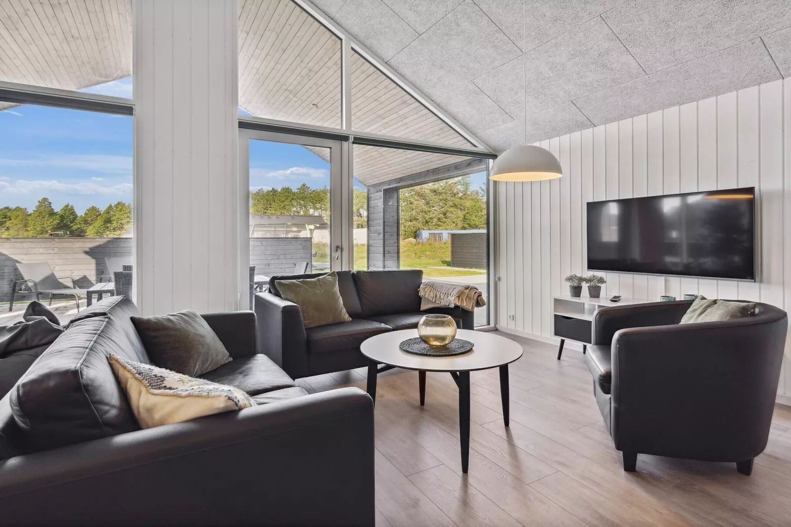 5 Sterne Ferienhaus in Glesborg-Innenbereich