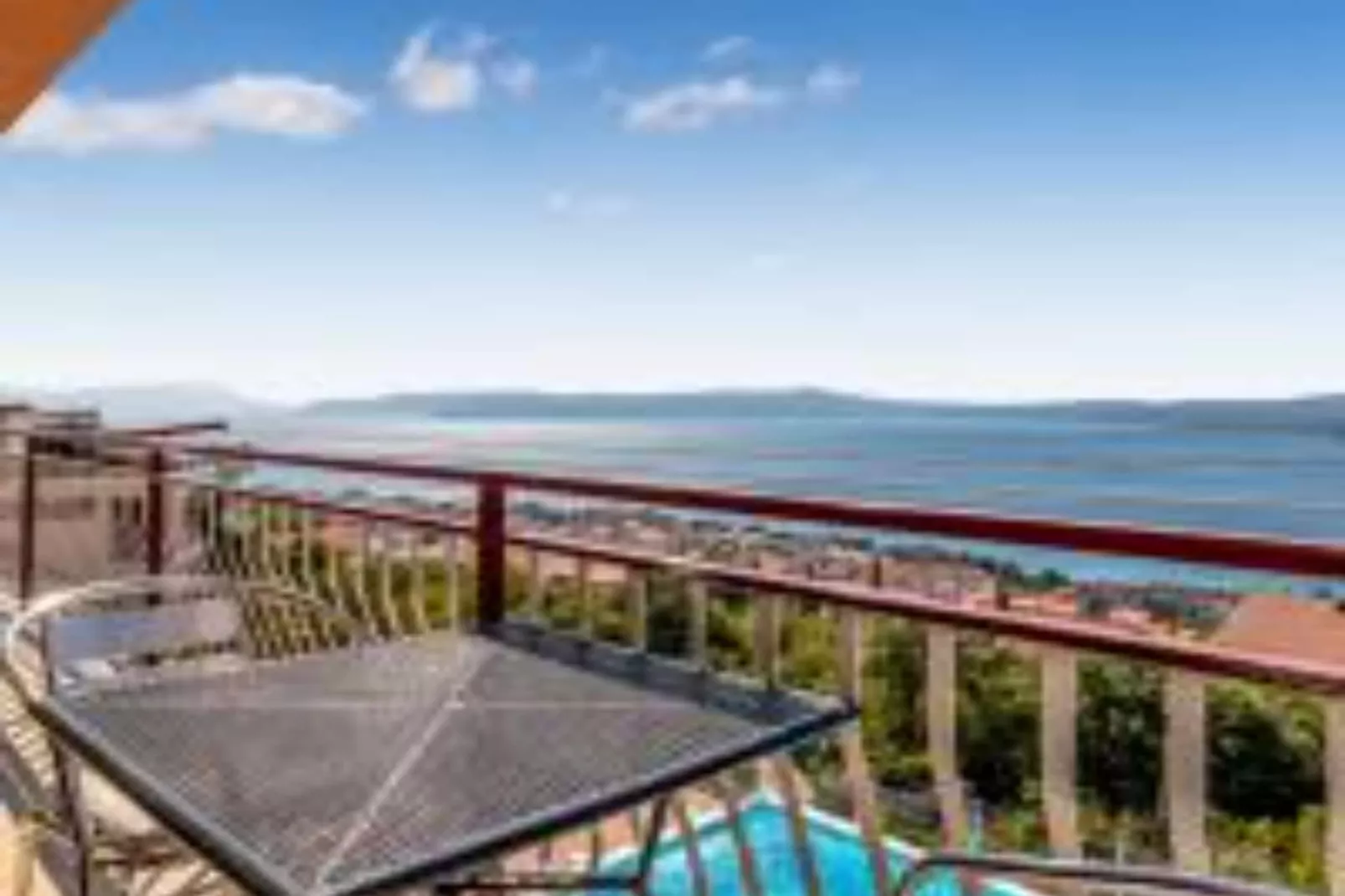Apartments Panorama - Three Bedroom Apartment with Balcony and Sea View (3)-Terrace balcony
