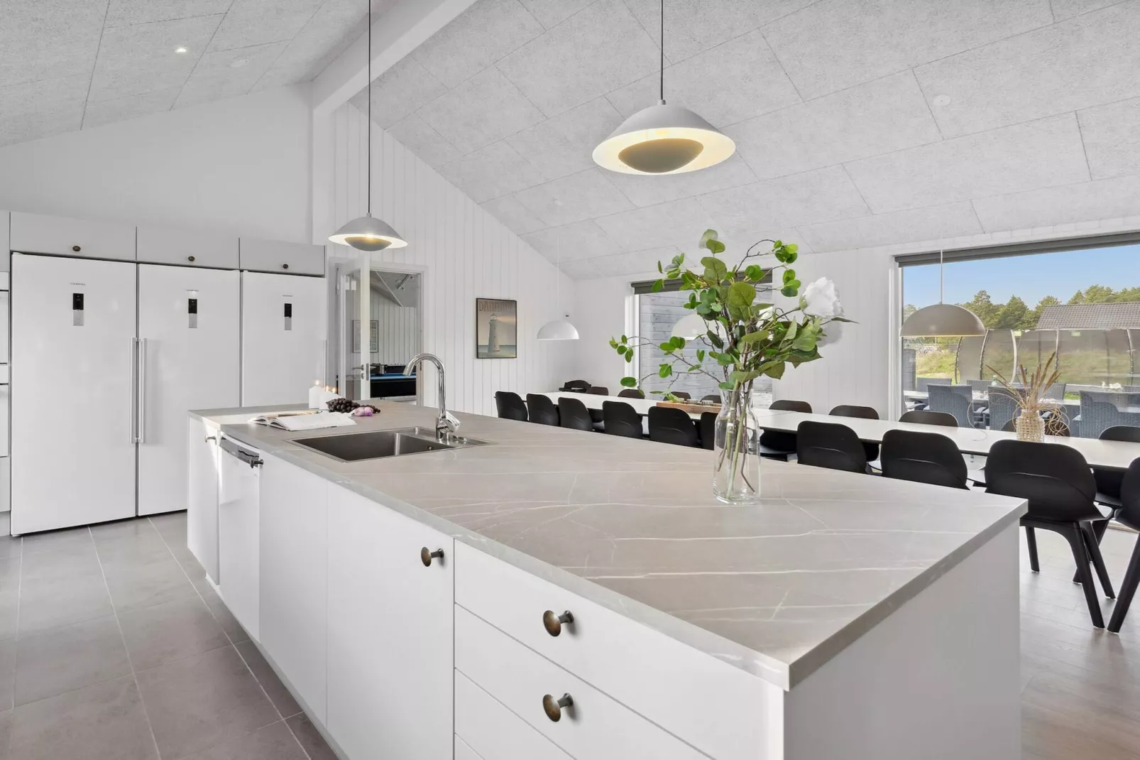 5 Sterne Ferienhaus in Glesborg-Innenbereich