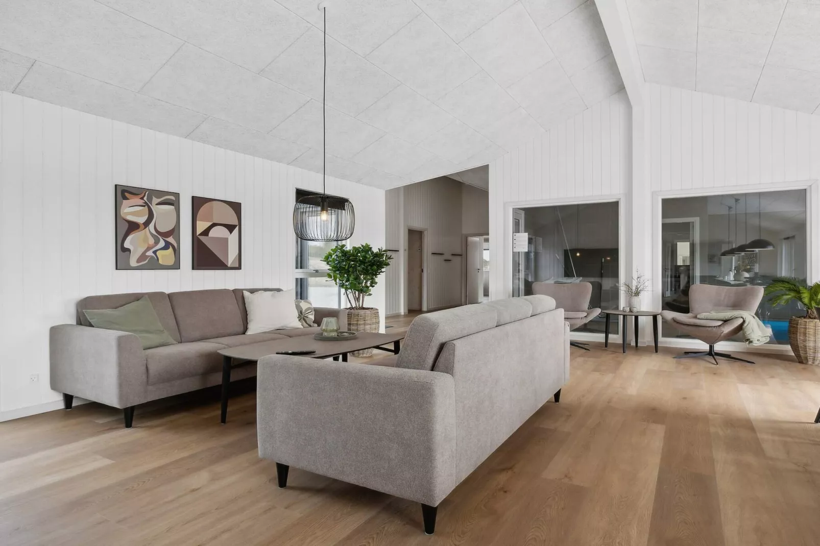 5 Sterne Ferienhaus in Glesborg-Innenbereich