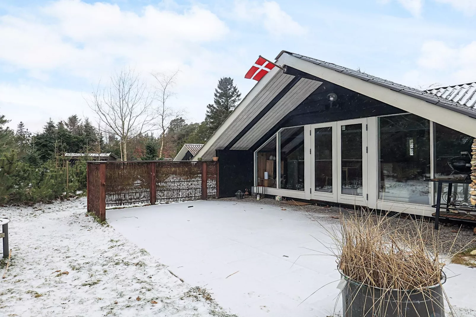 Ferienhaus in der Nähe eines Angelsees-Aussicht