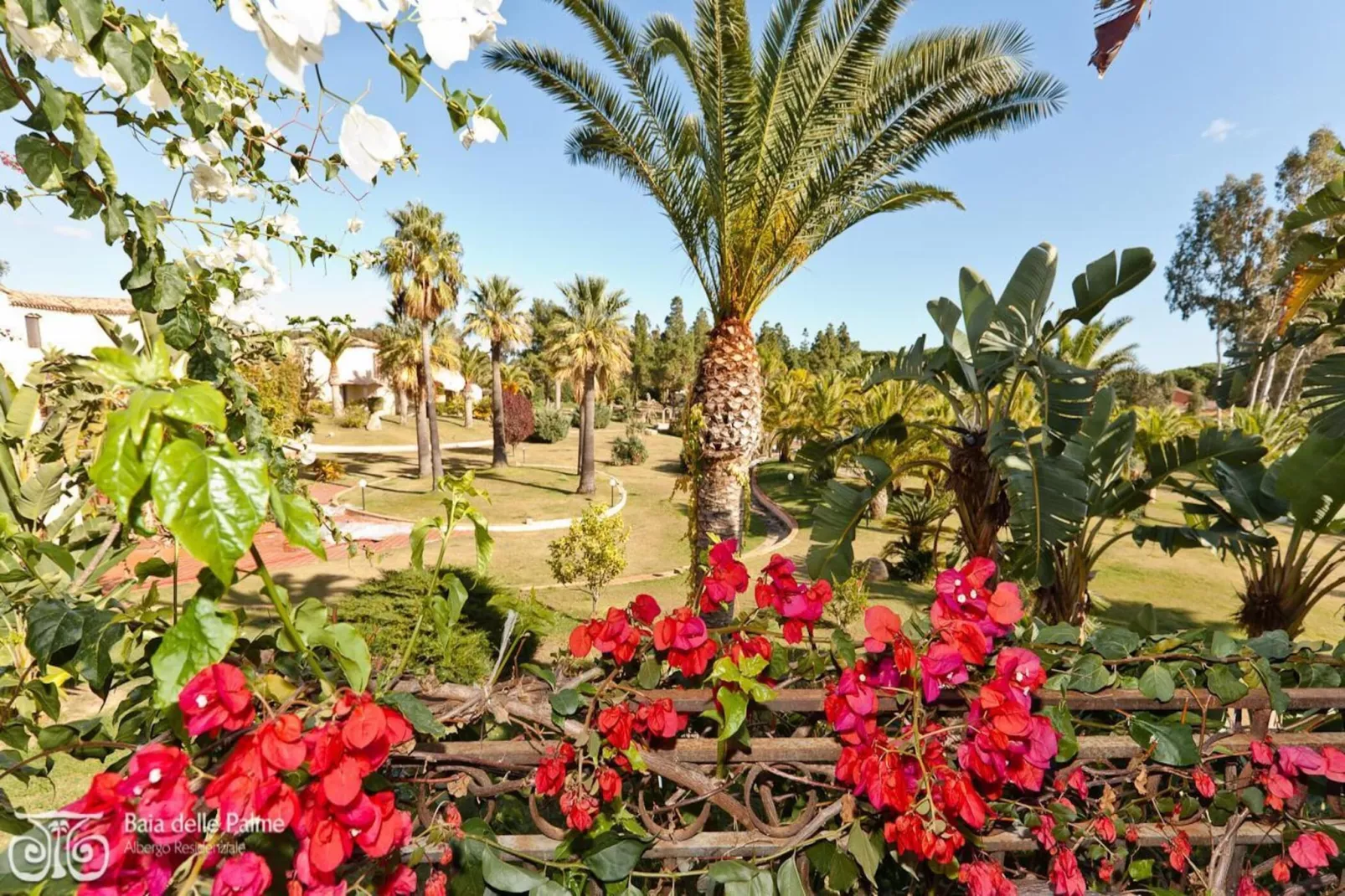 BAIA DELLE PALME-Trilo 6-Gardens in summer