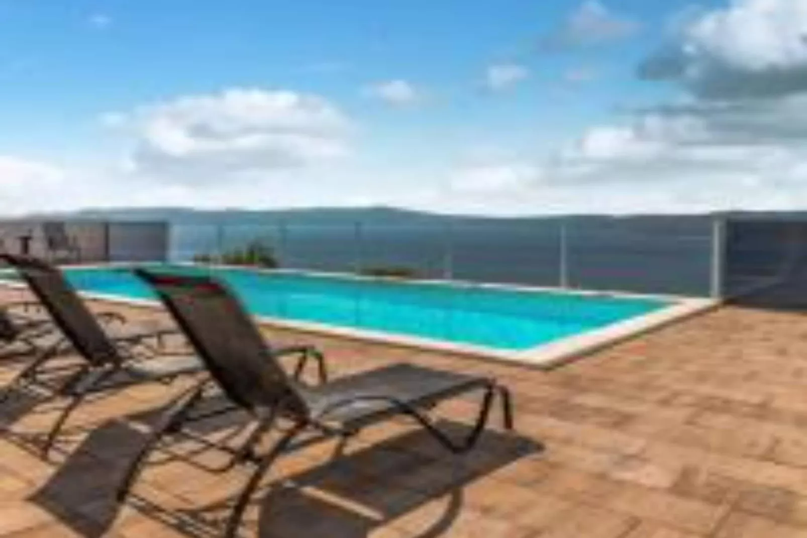 Apartments Panorama - Three Bedroom Apartment with Balcony and Sea View (3)-Swimming pool