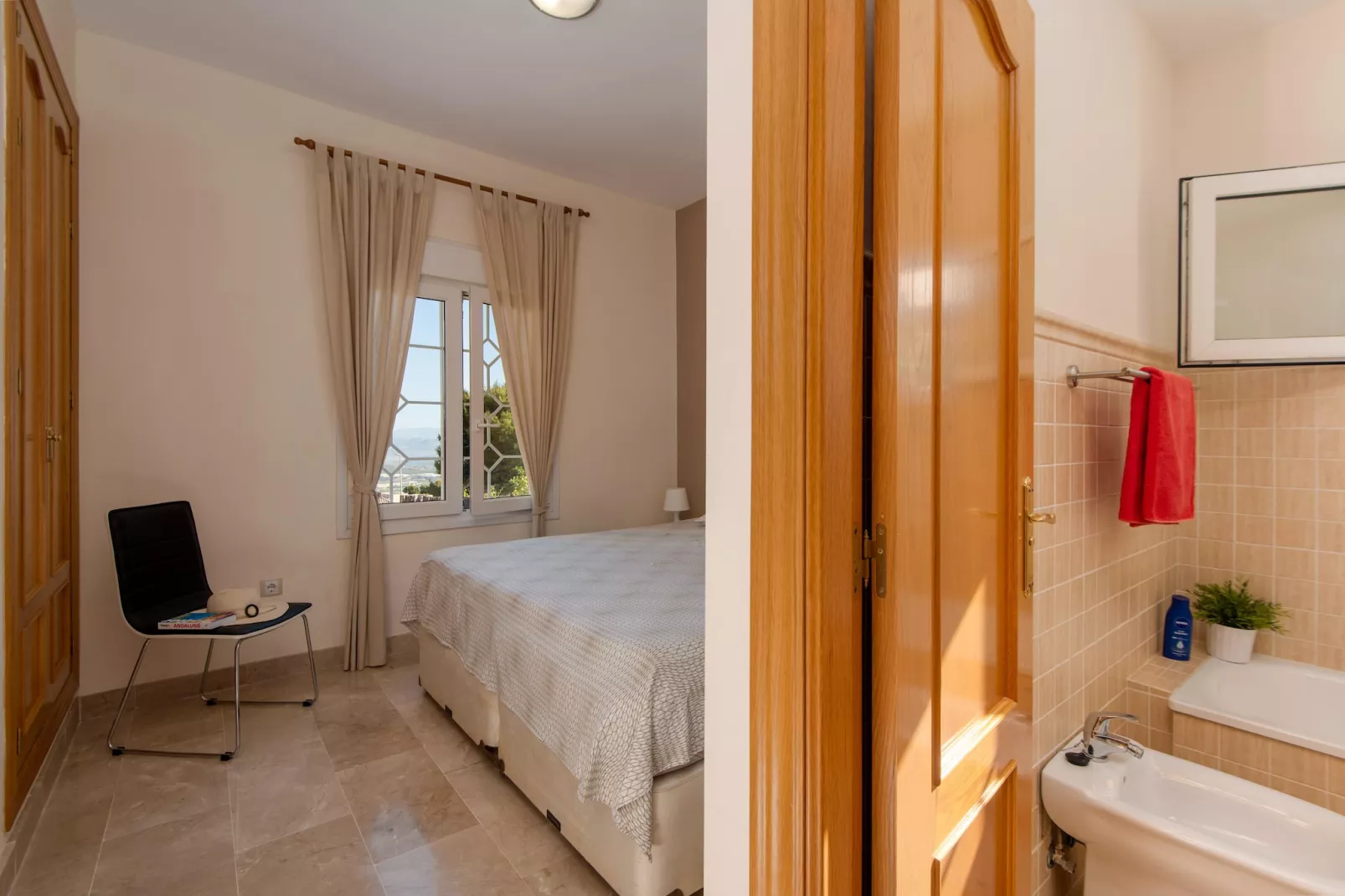 Casa de la Frontera-Schlafzimmer