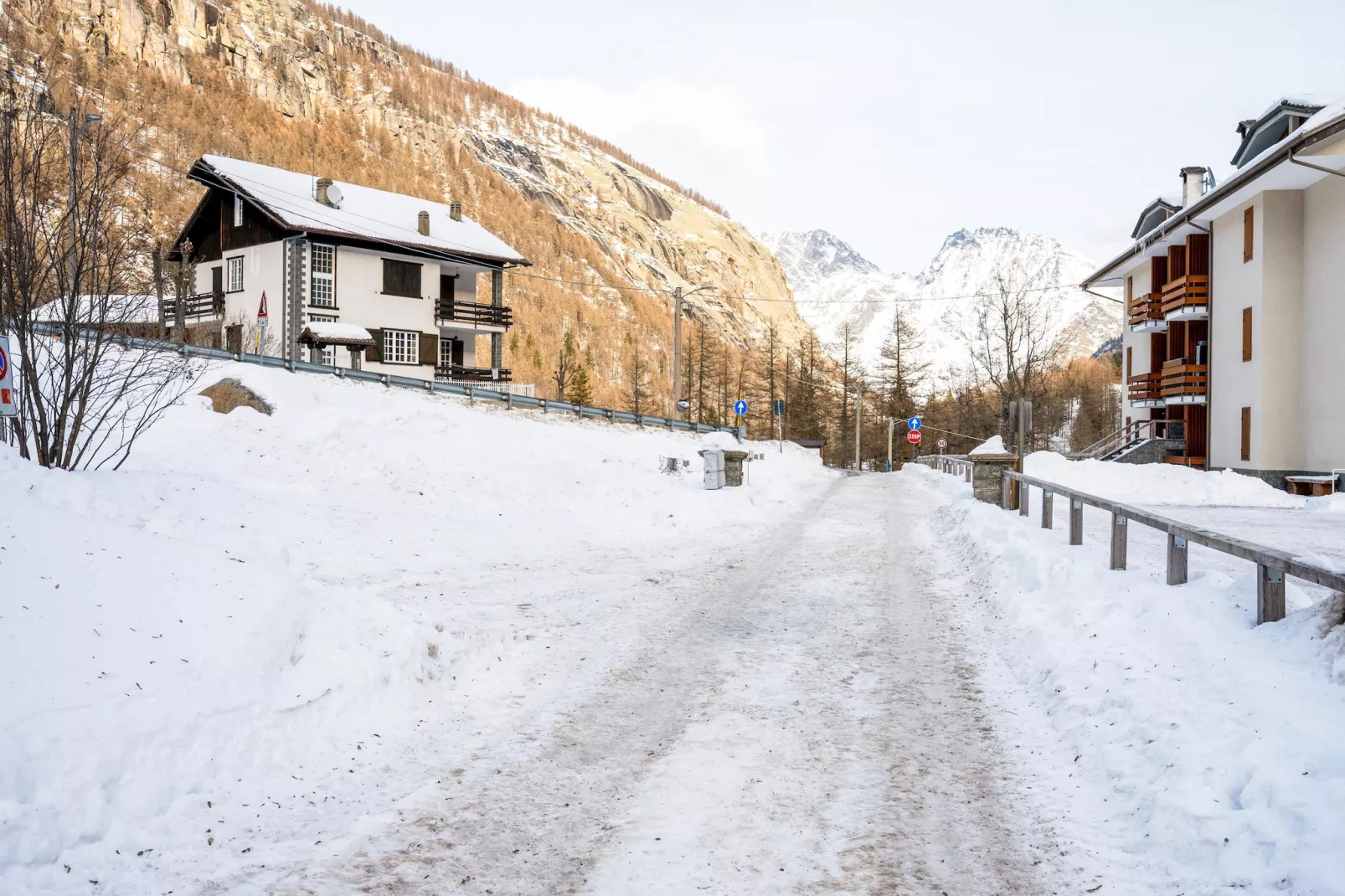 TRILO 1 CERESOLE - Vue d'hiver