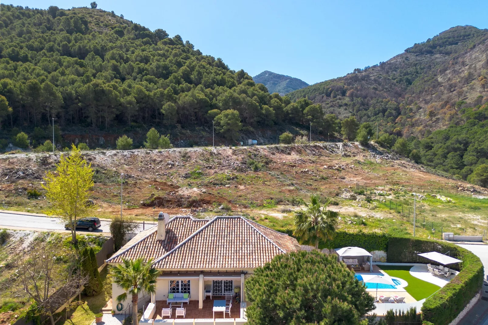 Casa de la Frontera-Gebiete Sommer 1 km