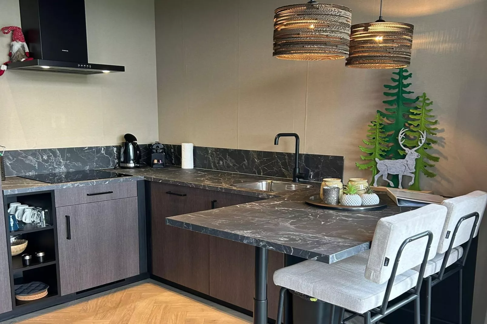 Wellnesslodge Specht 2p-Kitchen