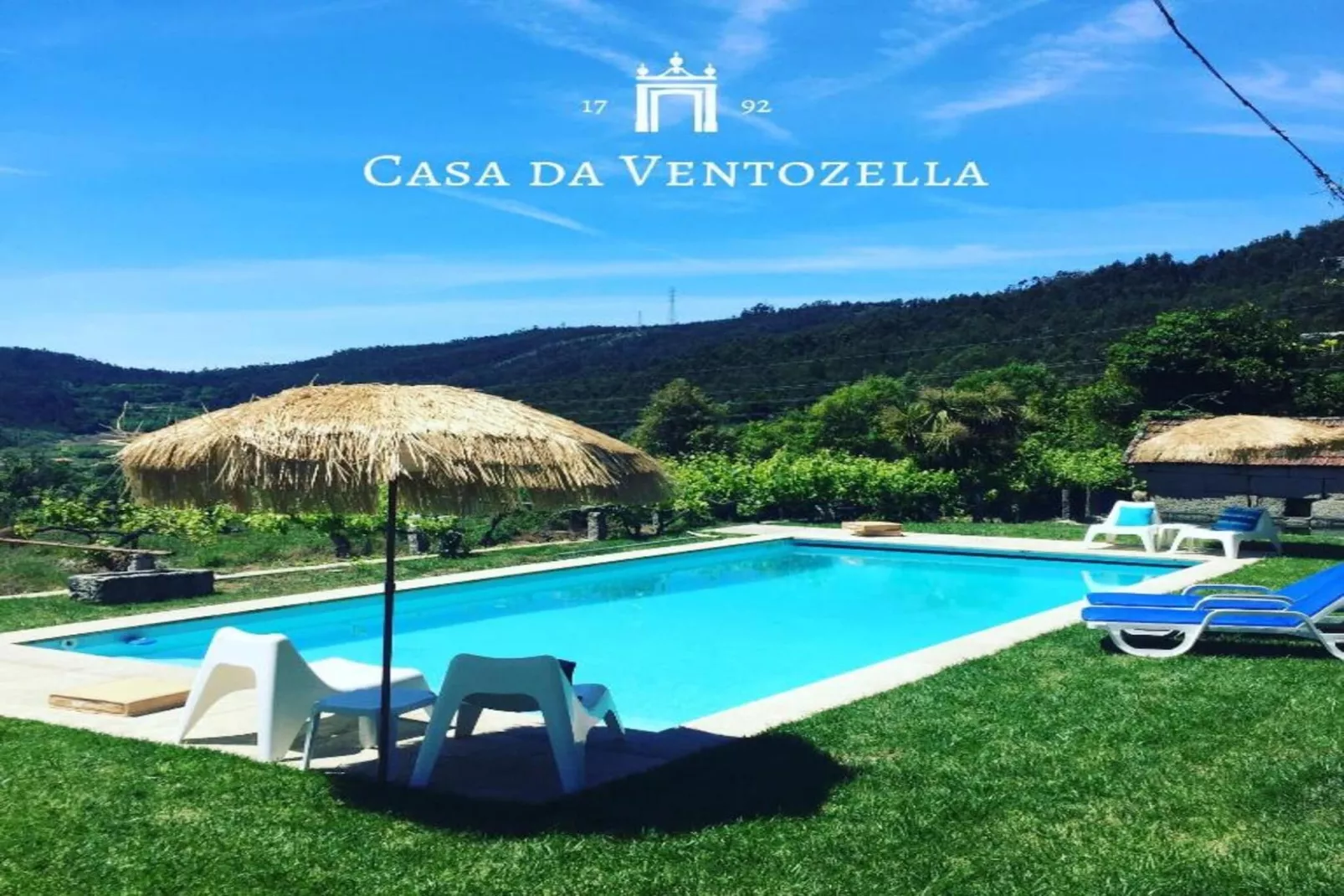 Casa da Ventozella/Suite with Hydromassage Shower-Schwimmbad