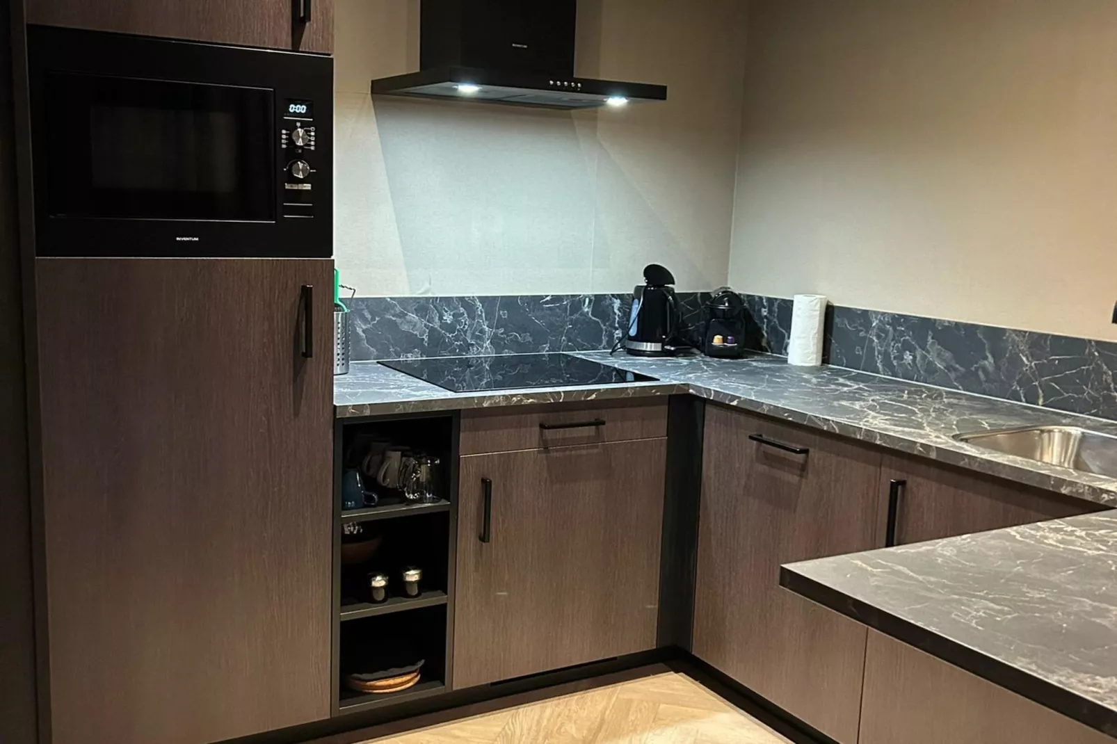 Wellnesslodge Specht 2p-Kitchen