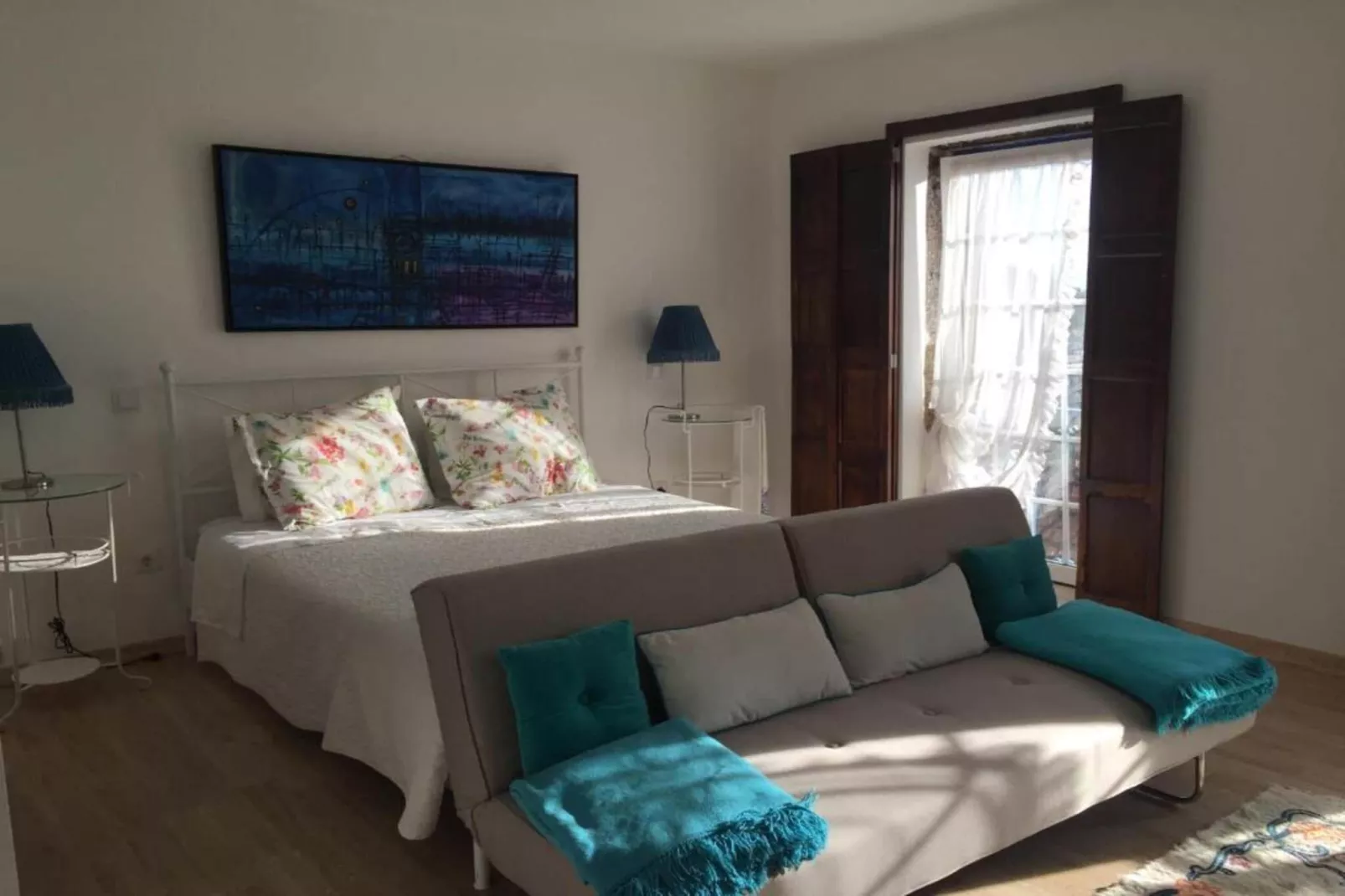 Casa da Ventozella/Suite with Hydromassage Shower-Schlafzimmer