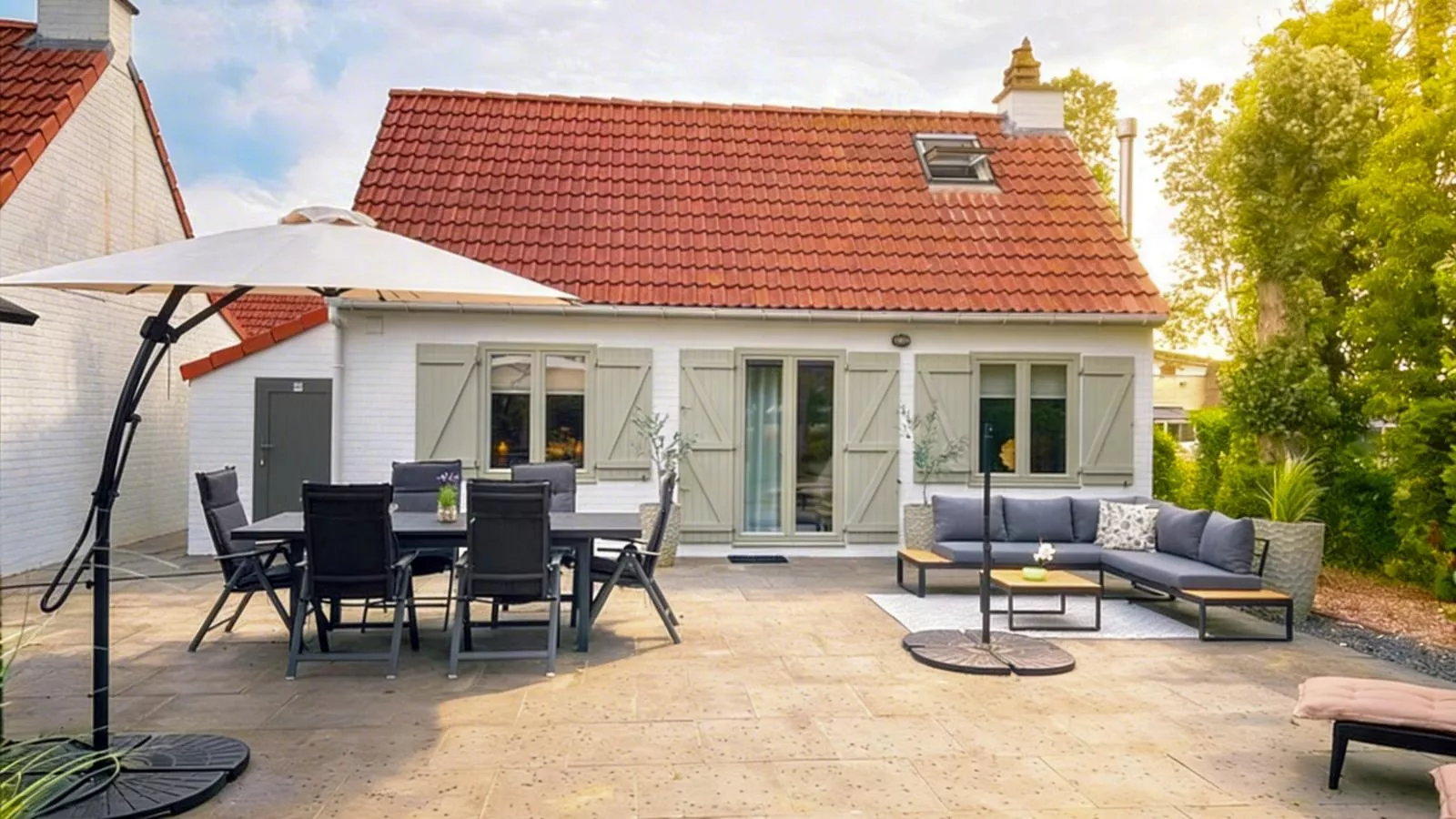 Villa Belle Haan-Garten Sommer